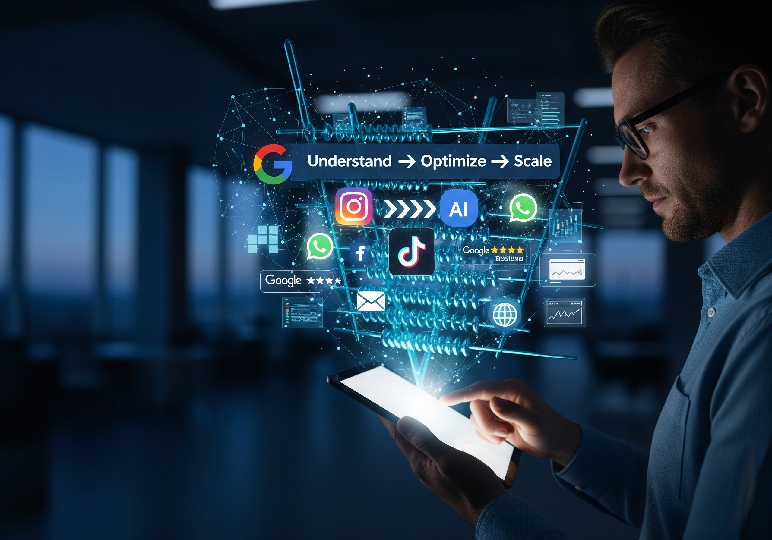 Marketing review and optimization analysis